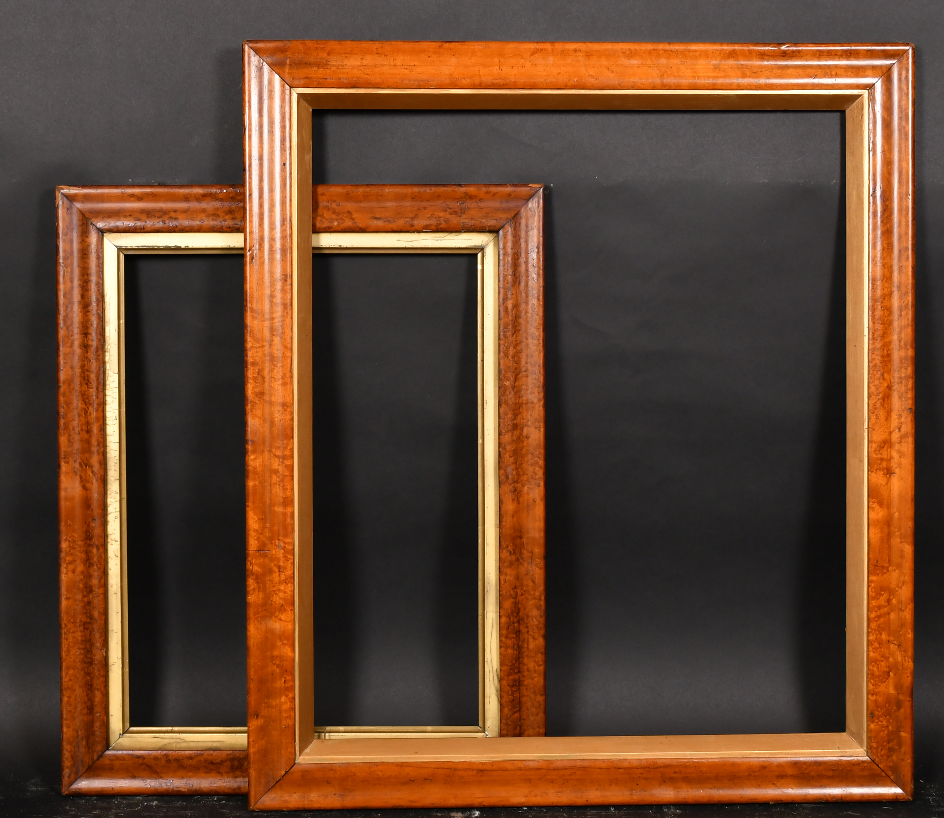 19th Century English School. A Maple Frame, with a gilt slip, rebate 19.75" x 15" (50.1 x 38.1cm) - Image 2 of 3