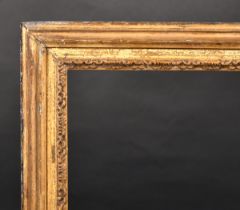18th Century French School. A Carved Giltwood Frame, rebate 27.25" x 22" (69.2 x 55.8cm)