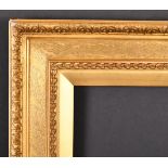 19th Century English School. A Watts Style Gilt Composition Frame, rebate 14" x 10" (35.5 x 25.4cm)