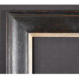 Early 20th Century English School. A Darkwood Frame, with a gilt slip, rebate 20.5" x 16.5" (52.1