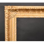 20th Century English School. A Gilt Composition Frame, with swept centres and corners, rebate 31"