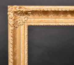 20th Century English School. A Gilt Composition Frame, with swept centres and corners, rebate 31"