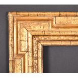 19th Century Dutch School. A Gold Painted Dutch Black Frame, rebate 13.25" x 11" (33.6 x 28cm)