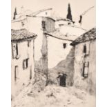 Paul Louis Guilbert (1886-1952) French. "Provence", Etching, Signed, inscribed and numbered 32/150