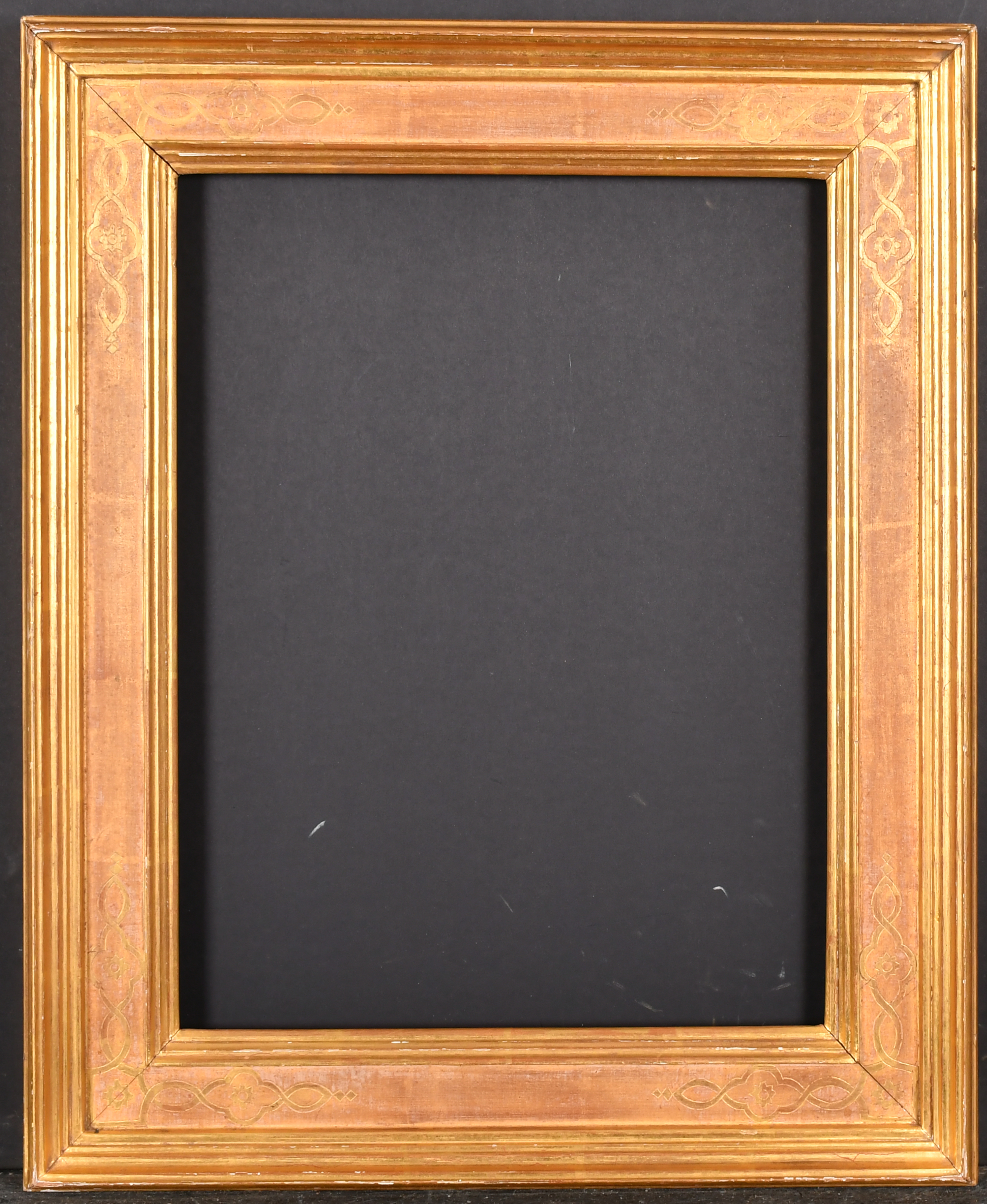 20th Century English School. A Gilt and Painted Frame, rebate 16" x 12.75" (40.6 x 32.4cm) - Image 2 of 3