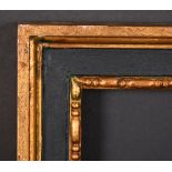 20th Century European School. A Black and Gilt Frame, rebate 9.5" x 7" (24.1 x 17.8cm) together with