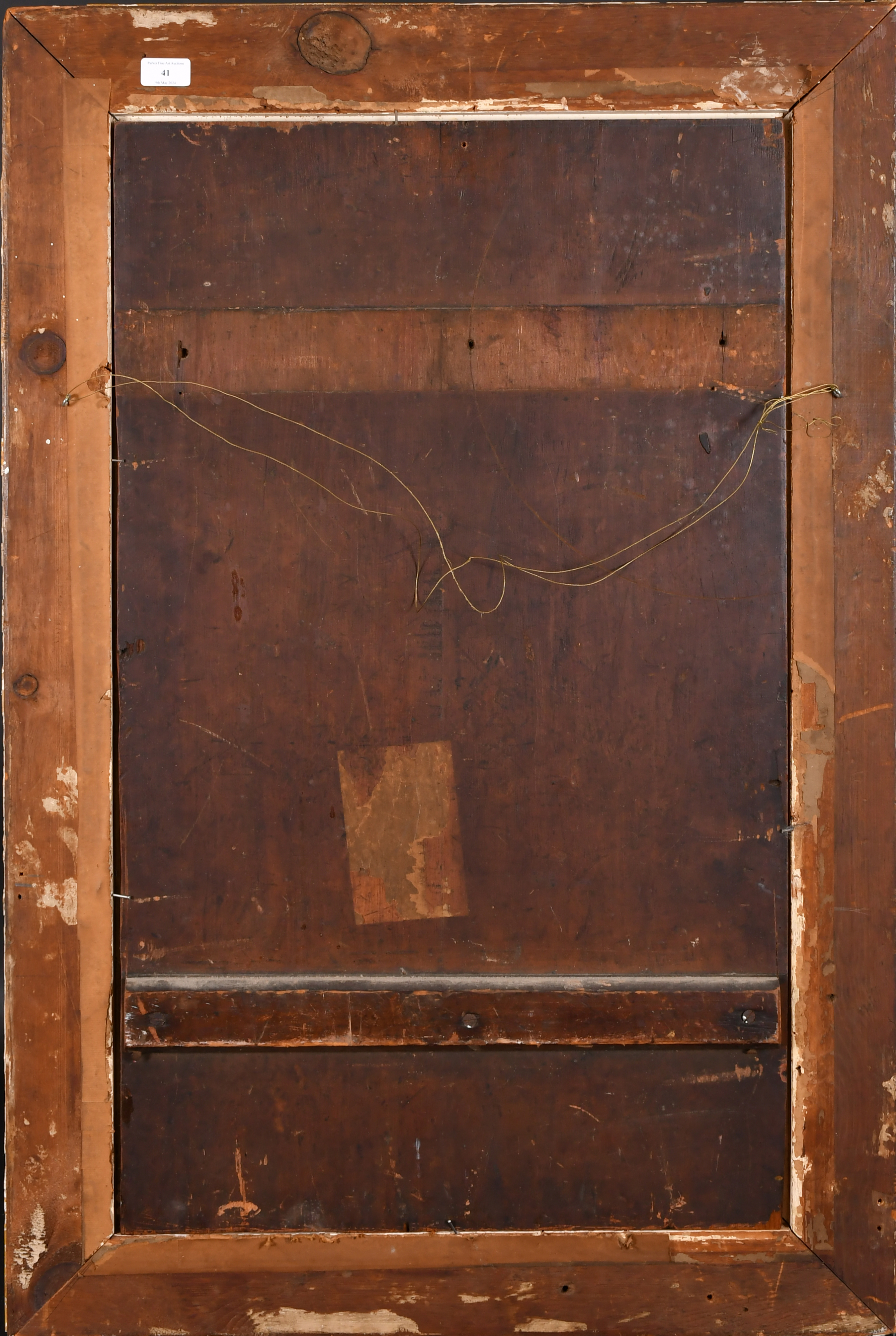 Early 19th Century English School. A Full-Length Portrait of King William IV, Oil on panel, 33.5" - Image 4 of 4