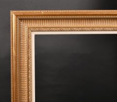 20th Century English School. A Gilt Composition Frame with a fabric slip, rebate 28" x 22" (71.1 x
