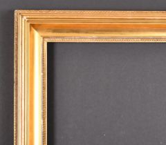 19th Century English School. A Hollow Gilt Composition Frame, rebate 24.5" x 18" (62.2 x 45.7cm)