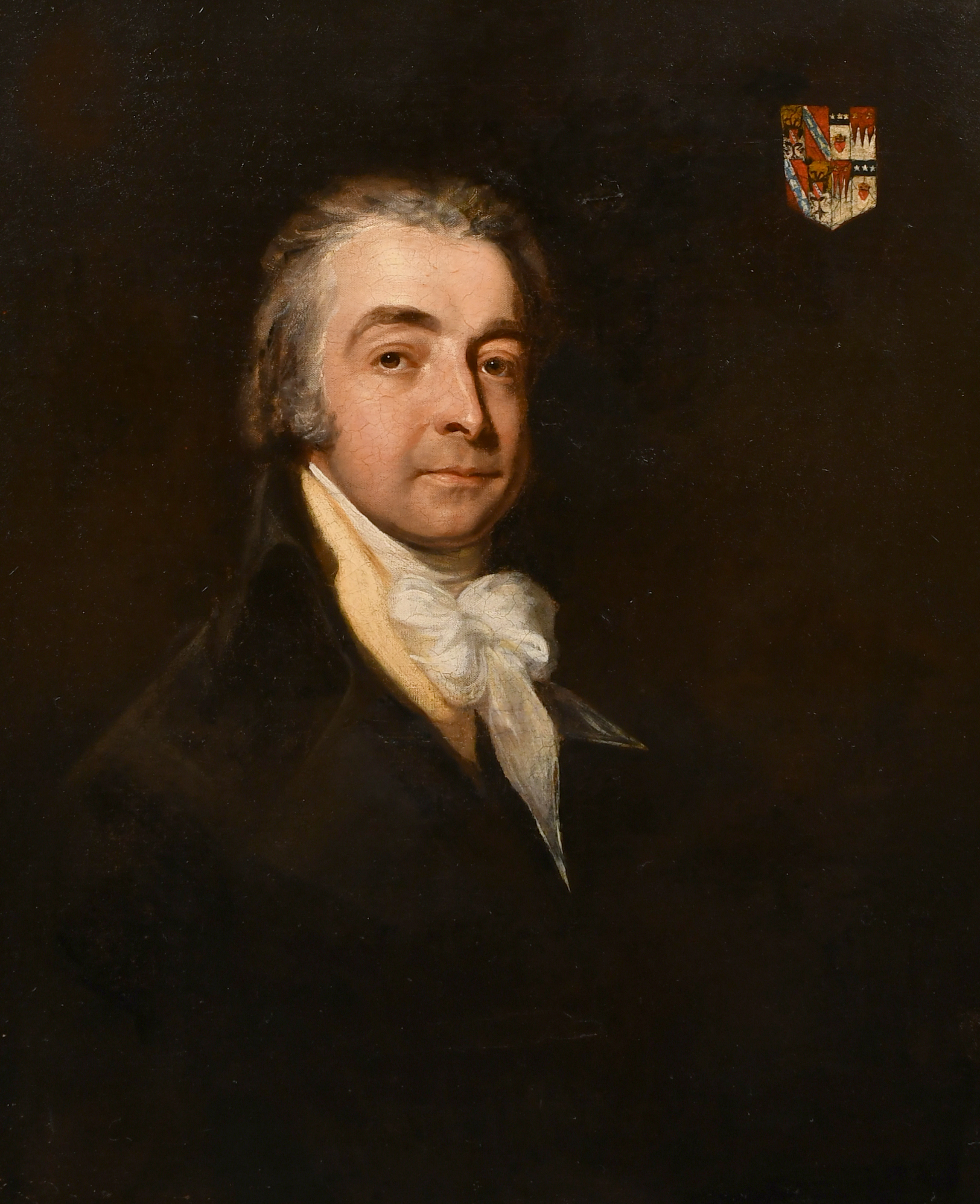 Circle of John Hoppner (1758-1810) British. Portrait of The Hon. William Henry Bouverie (Politician,