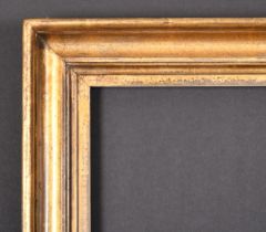 Late 18th Century English School. A Hollow Gilt Composition Frame, rebate 24" x 20" (61 x 50.8cm)