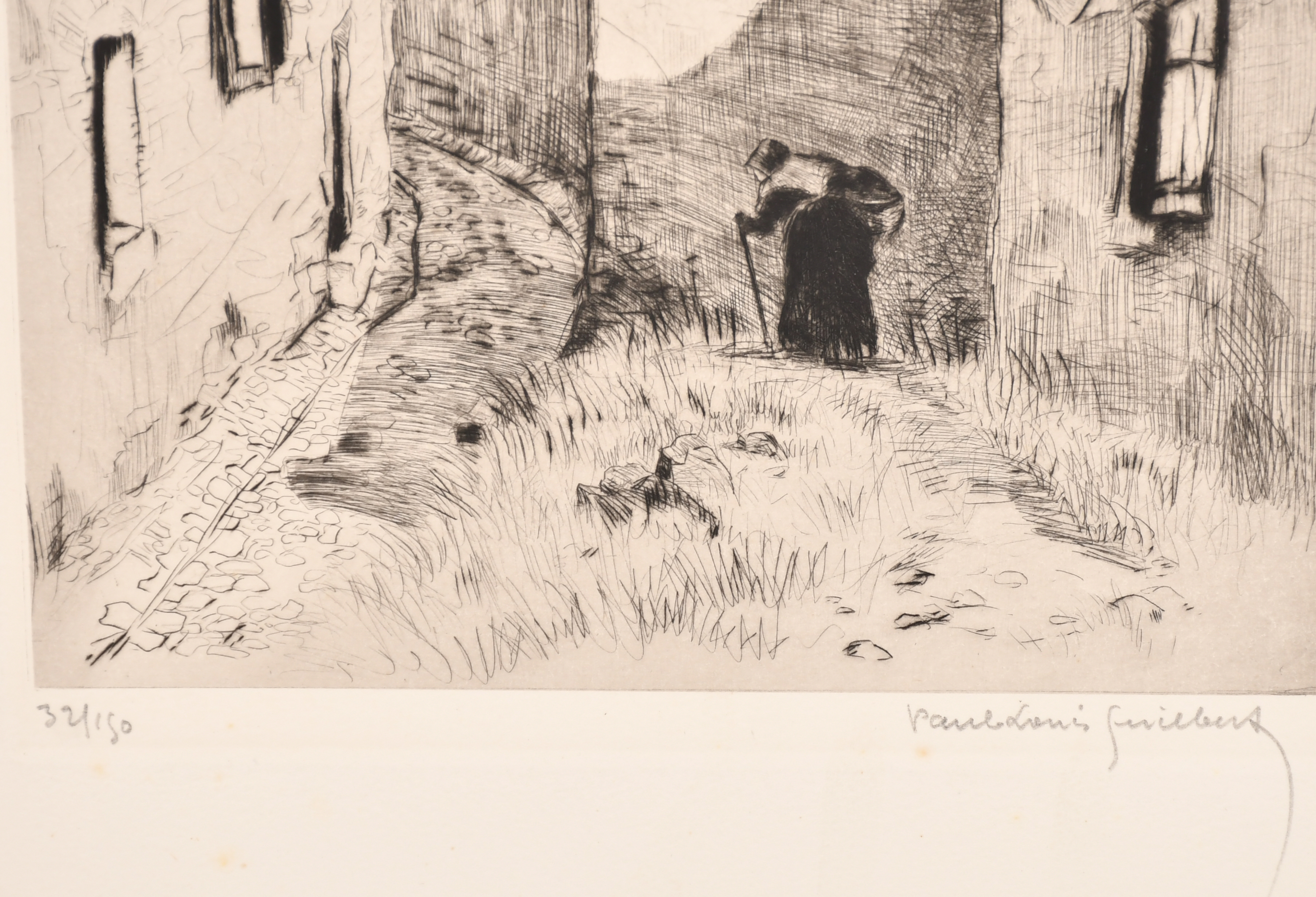 Paul Louis Guilbert (1886-1952) French. "Provence", Etching, Signed, inscribed and numbered 32/150 - Image 6 of 6