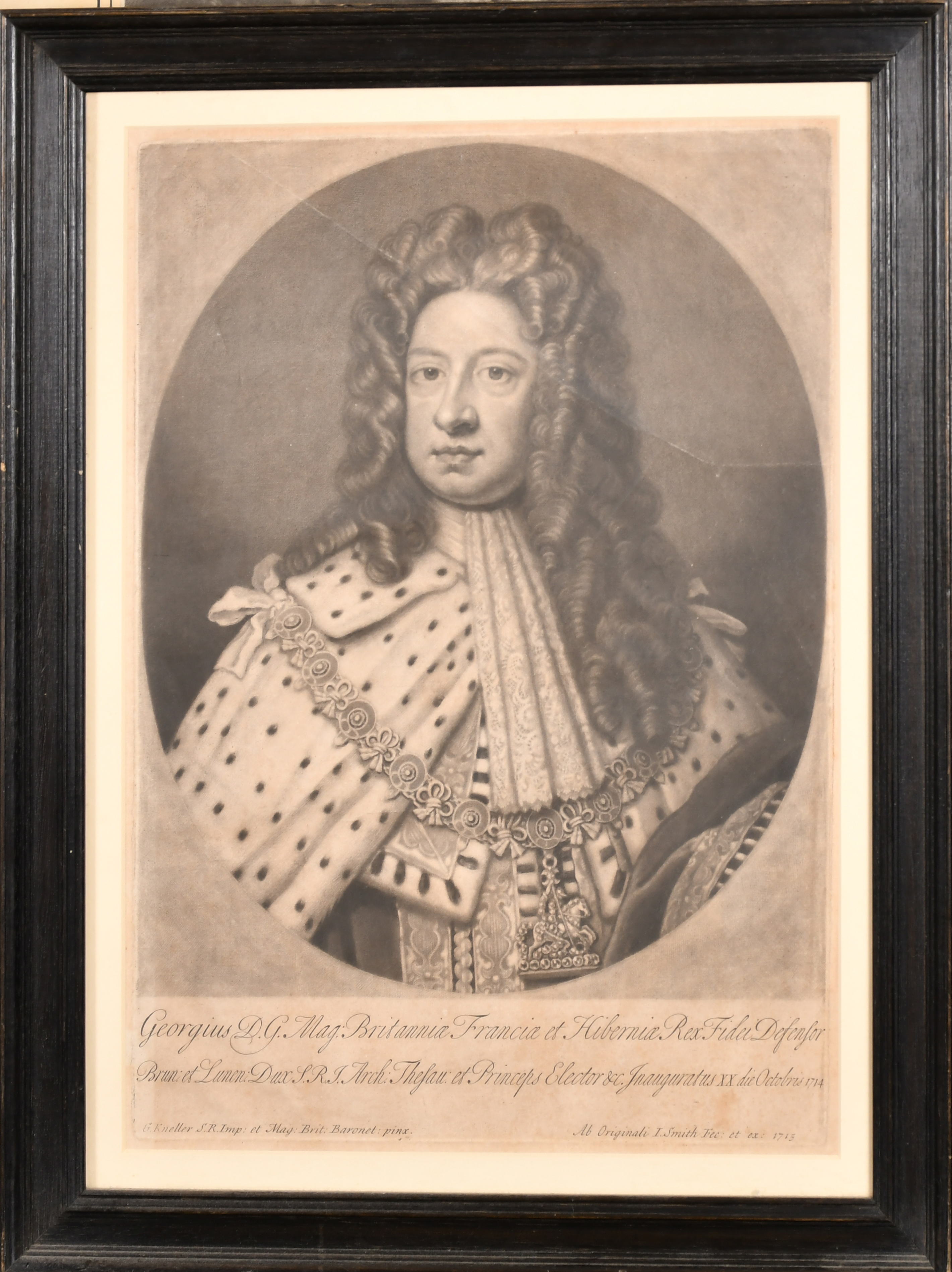 After Godfrey Kneller (1646-1723) German/British. William Cavendish, Duke of Devonshire, Mezzotint - Image 6 of 10