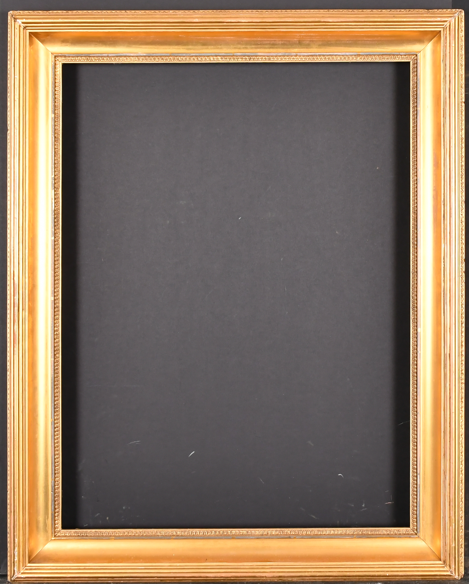 19th Century English School. A Hollow Gilt Composition Frame, rebate 24.5" x 18" (62.2 x 45.7cm) - Image 2 of 3