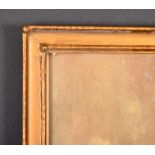 20th Century English School. A Painted Medici Frame, with inset print and glass, rebate 19.5" x 18.