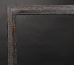 19th Century English School. A Darkwood Frame, rebate 27.75" x 20.75" (70.6 x 52.7cm)