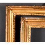 Late 18th Century English School. A Pair of Hollow Gilt Composition Frames, rebate 17.75" x 13.