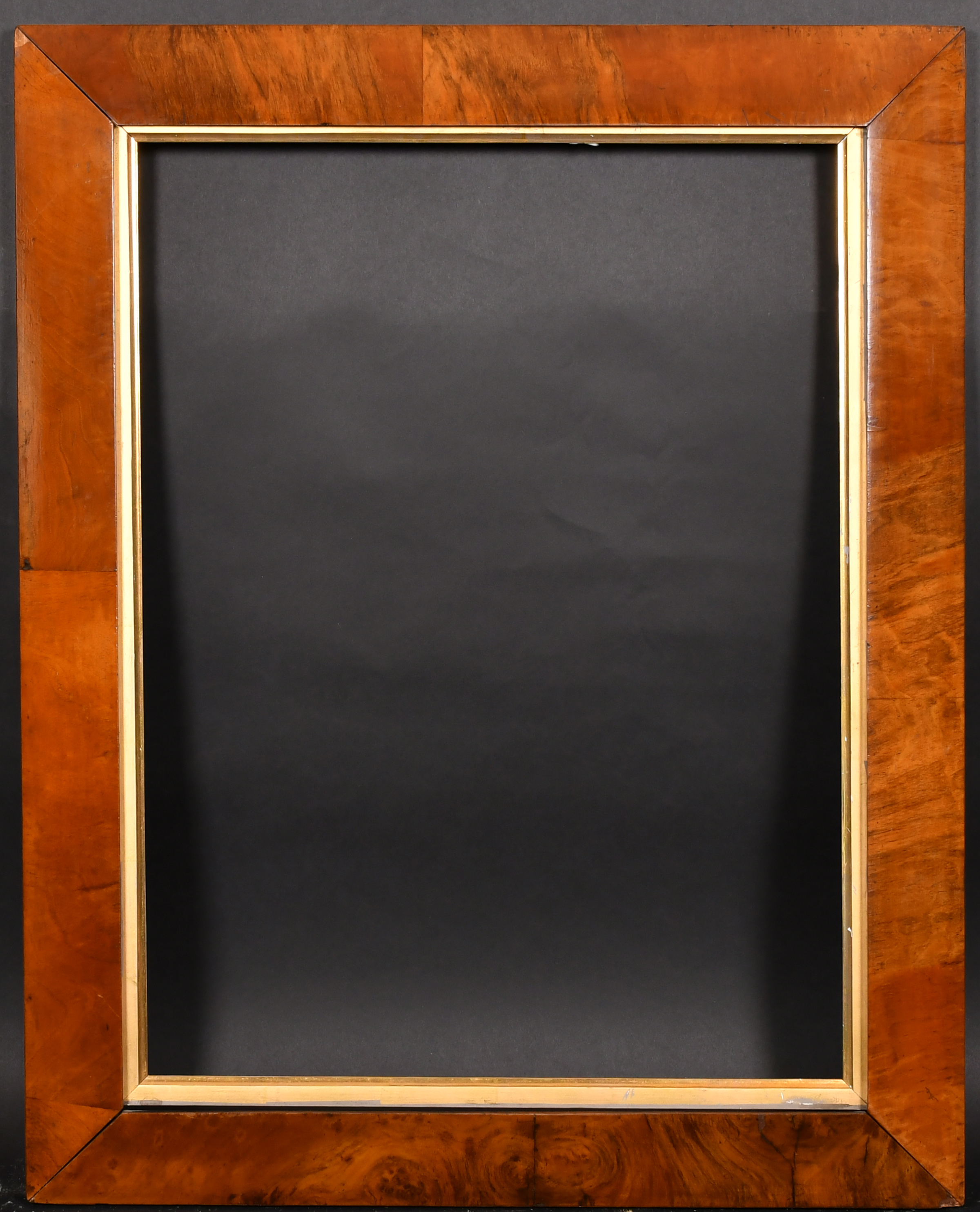 Early 19th Century English School. A Reverse Wooden Frame, with a gilt slip, rebate 27" x 20" (68. - Image 2 of 3