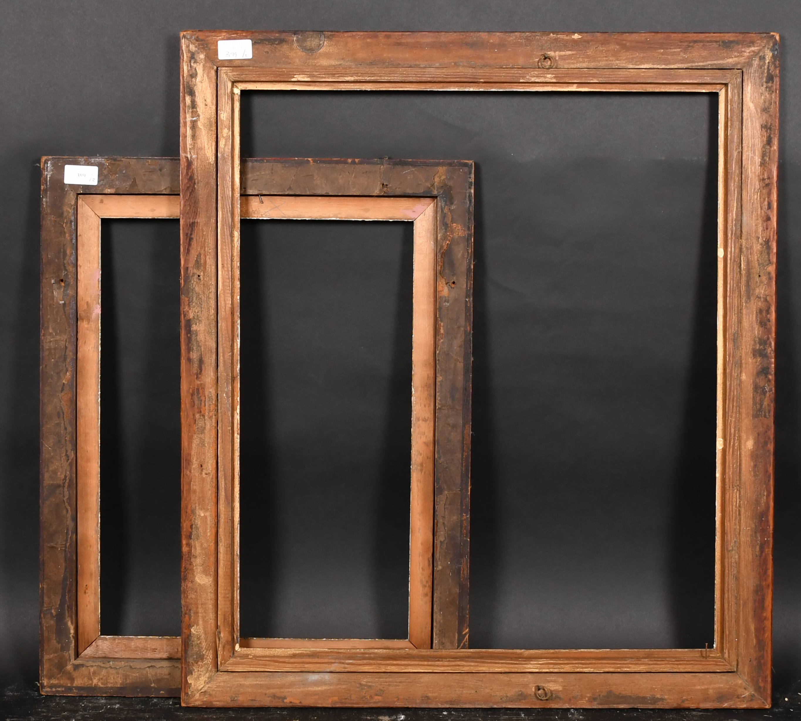 19th Century English School. A Maple Frame, with a gilt slip, rebate 19.75" x 15" (50.1 x 38.1cm) - Image 3 of 3
