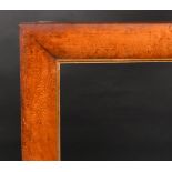 19th Century English School. A Cushioned Maple Frame, with a gilt slip, rebate 24.5" x 20" (62.2 x