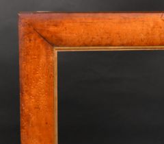 19th Century English School. A Cushioned Maple Frame, with a gilt slip, rebate 24.5" x 20" (62.2 x