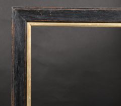 Early 19th Century English School. A Darkwood Frame, with a gilt slip, rebate 33.5" x 26.5" (85.1