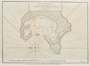 18th Century English School. Various Maps and texts from "History of the Whole of Captain Cook's