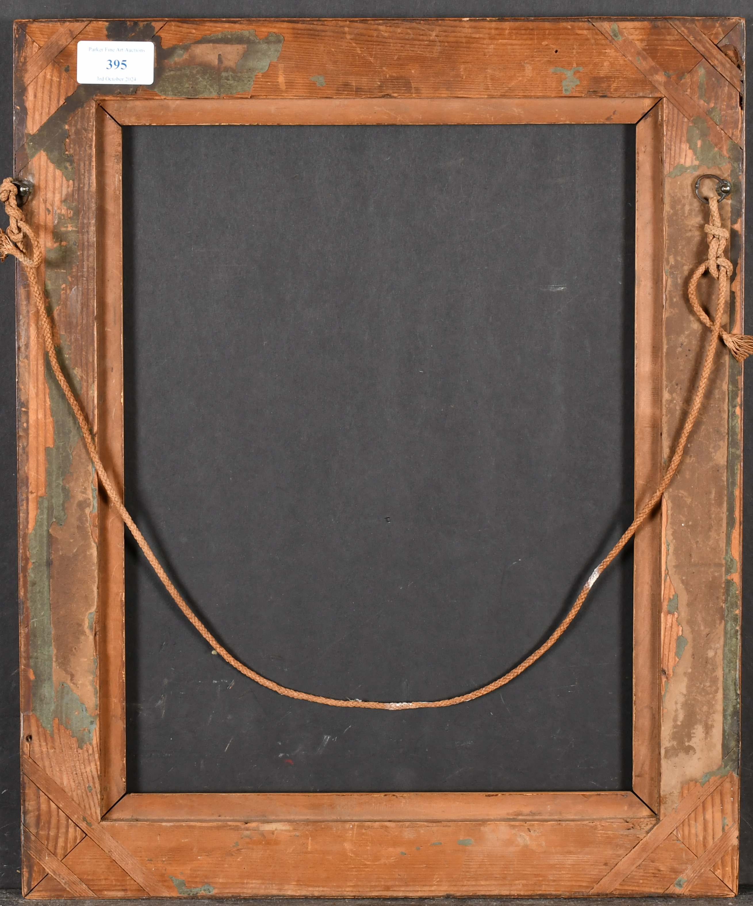 Late 19th Century French School. An Inlaid Wooden Frame, rebate 14.25" x 11" (36.2 x 27.9cm) - Image 3 of 3