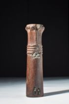 EGYPTIAN KOHL TUBE IN THE SHAPE OF A PALM COLUMN