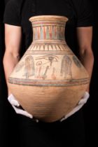 EGYPTIAN AMARNA POTTERY JAR