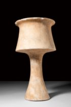 LARGE BACTRIAN ALABASTER CHALICE