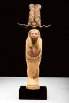 HUGE EGYPTIAN WOOD STATUE OF GOD PTAH SOKAR OSIRIS