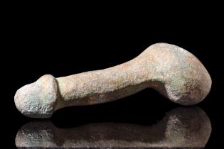 ROMAN BRONZE PHALLUS AMULET