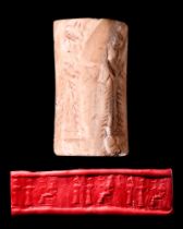 NEO-SUMERIAN STONE CYLINDER SEAL