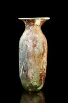 LARGE ROMAN GLASS FLASK