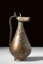 KHORASAN BRONZE BULL'S HEAD EWER