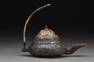 ISLAMIC BRASS OIL LAMP