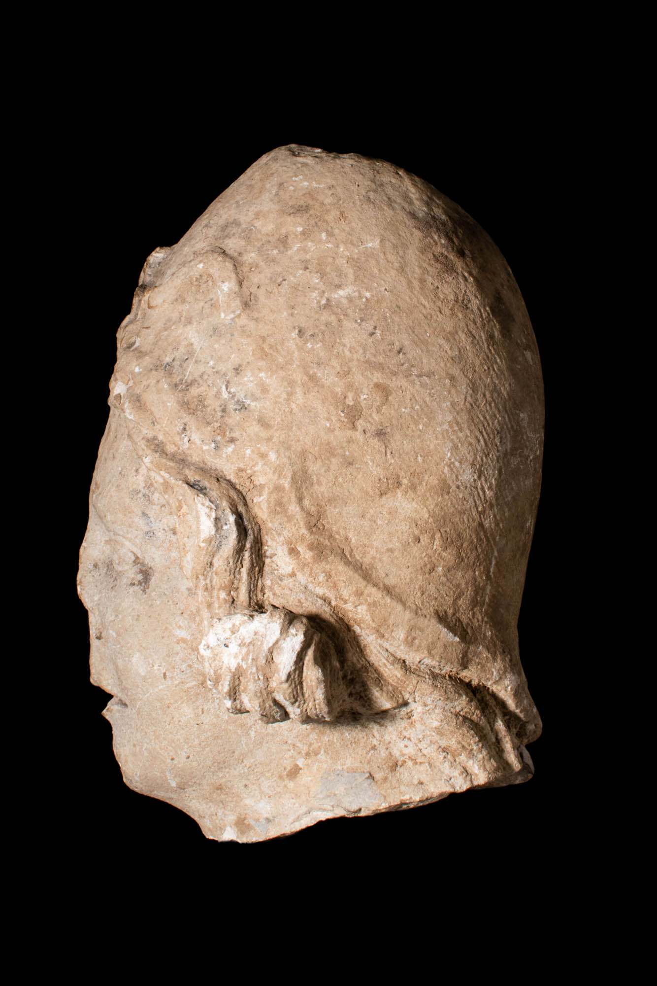 ROMAN MARBLE HEAD OF YOUTH WITH PHRYGIAN HAT - Image 3 of 5
