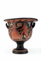 GREEK APULIAN RED-FIGURE BELL KRATER