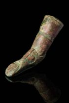 ROMAN BRONZE EX VOTO LEG