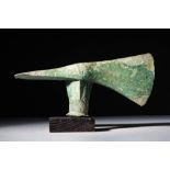 BRONZE AGE AXE WITH ADZE