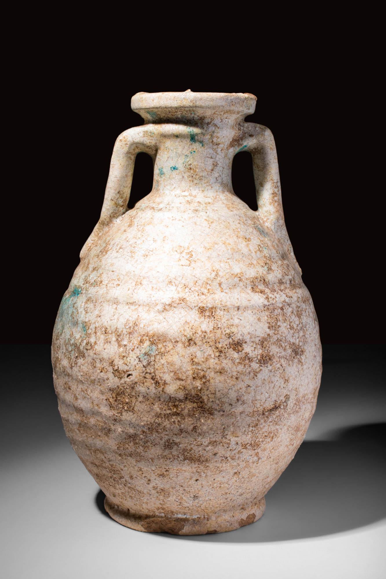 EGYPTIAN GLAZED AMPHORISKOS - Image 3 of 6