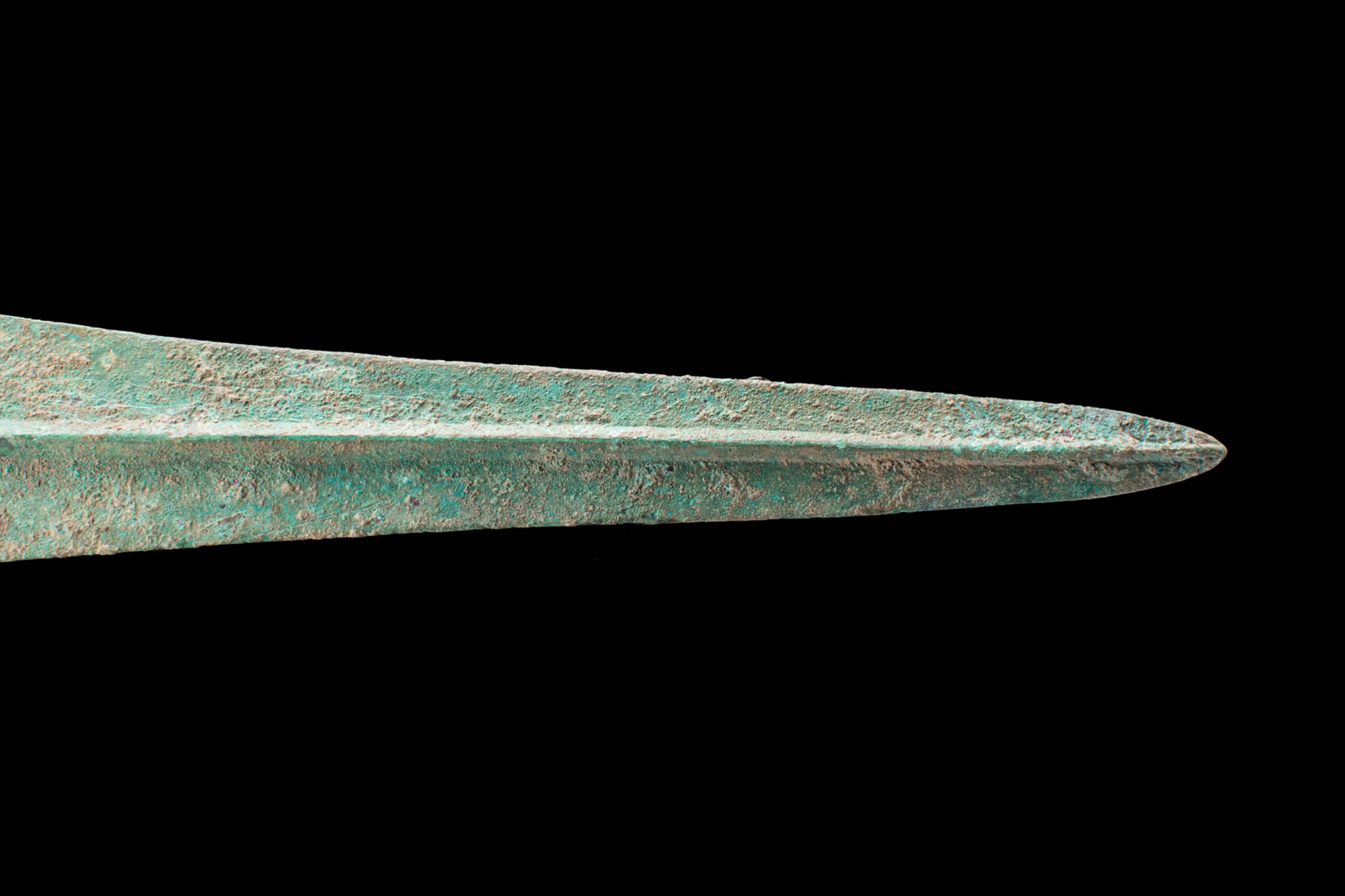 ANCIENT BRONZE SWORD WITH CRESCENTIC POMMEL - Image 4 of 4