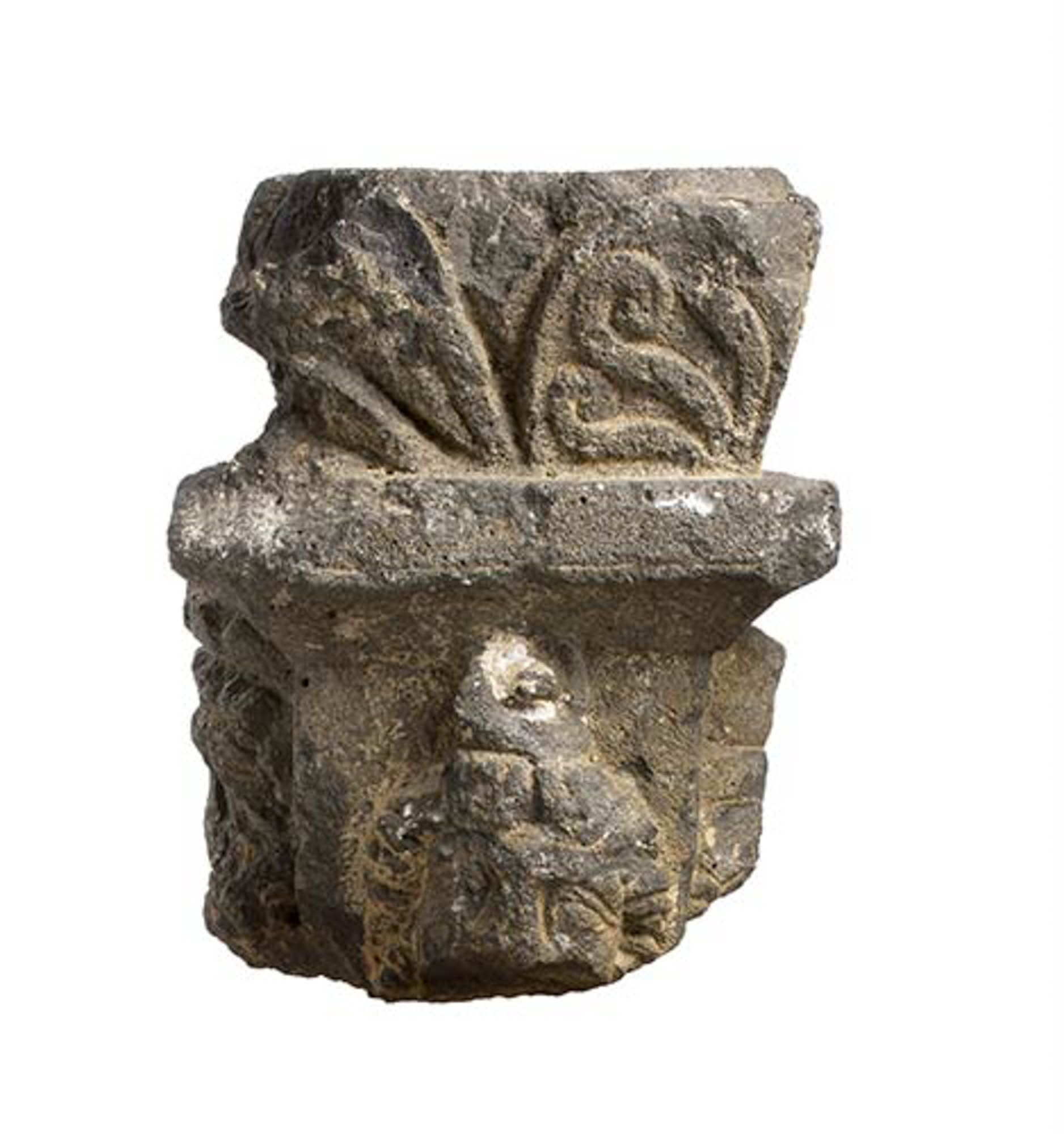 ROMAN BASALT ALTAR WITH HELIOPOLITAN DEITIES - Image 2 of 4