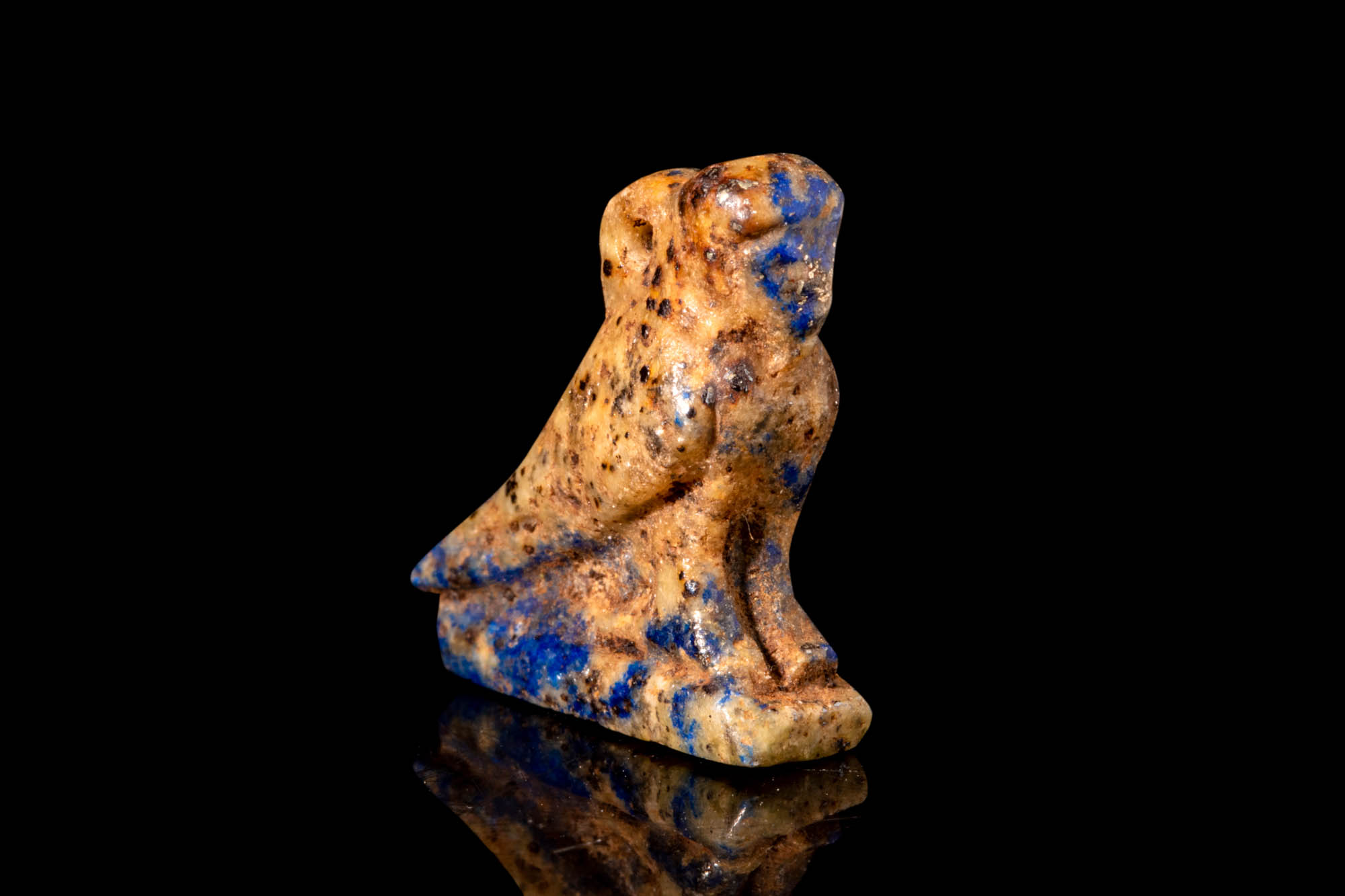 EGYPTIAN LAPIS LAZULI HORUS PENDANT - Image 2 of 3