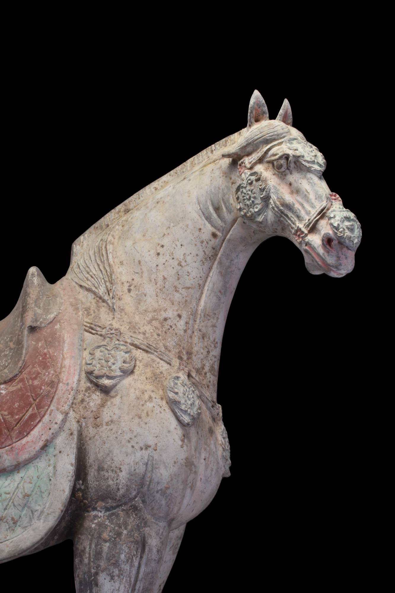 CHINESE TANG DYNASTY TERRACOTTA HORSE - TL TESTED - Image 5 of 7