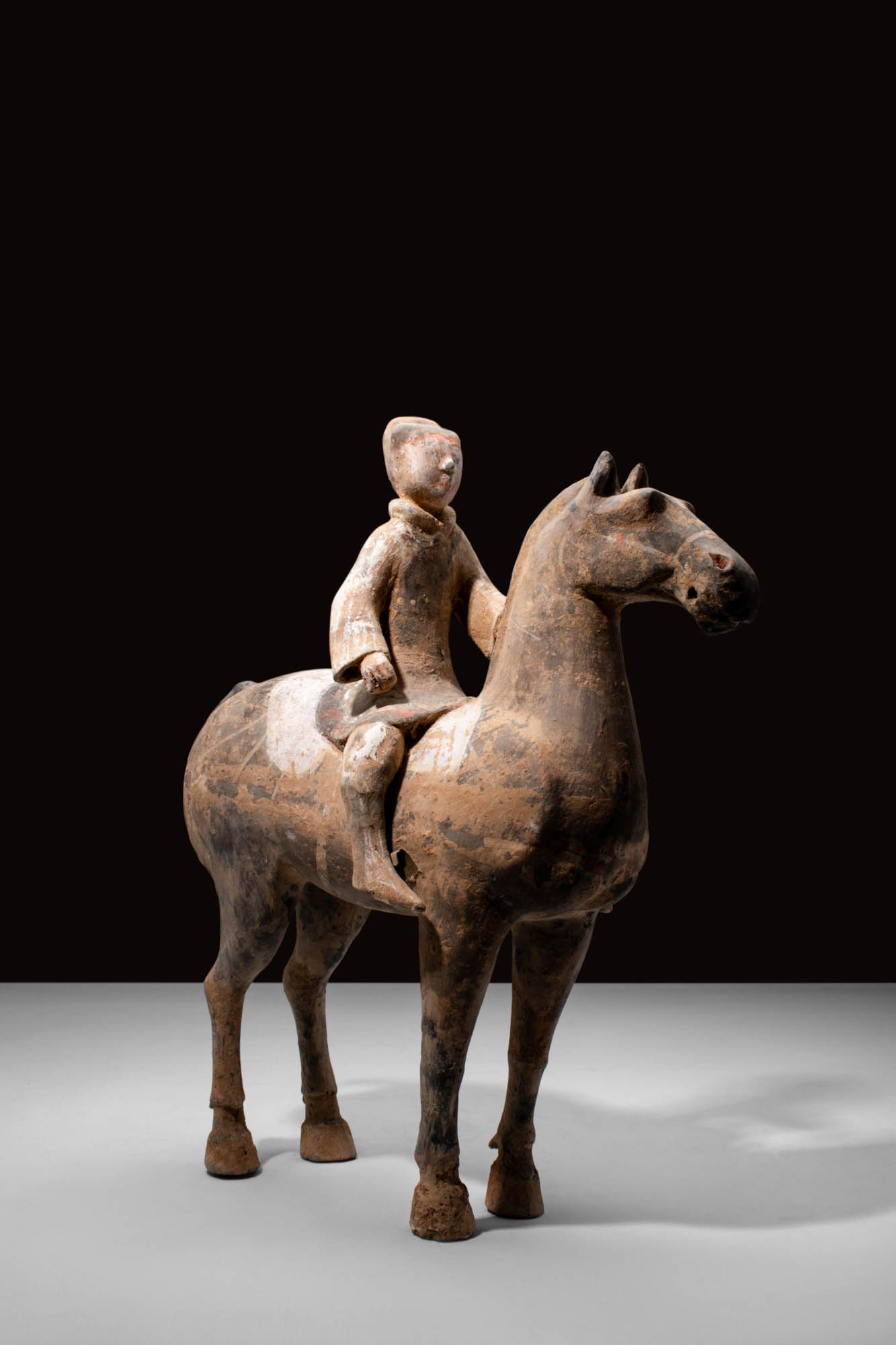 CHINESE HAN DYNASTY HORSE AND RIDER - Image 5 of 7