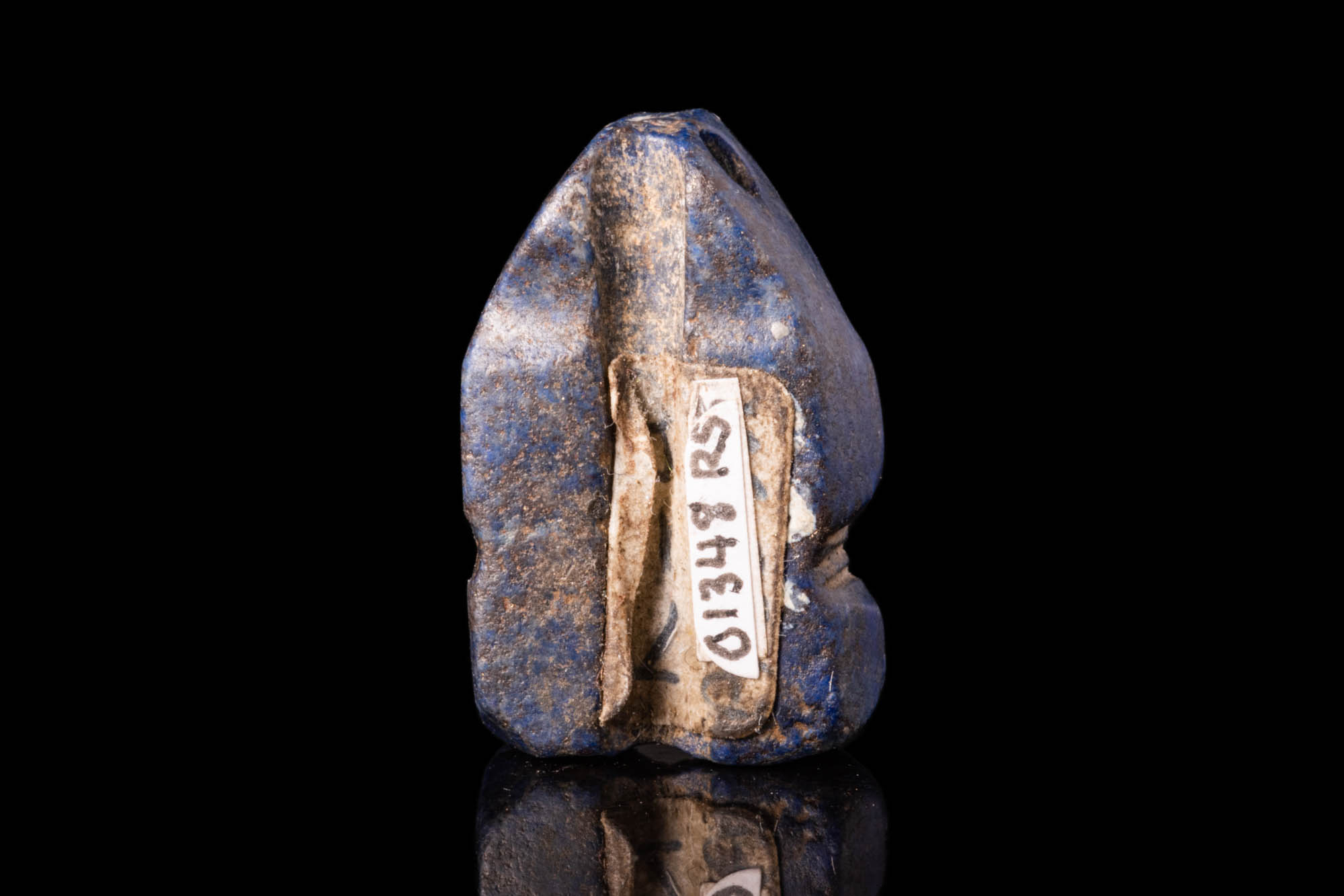 NEAR EASTERN LAPIS LAZULI BULL AMULET - Image 3 of 3