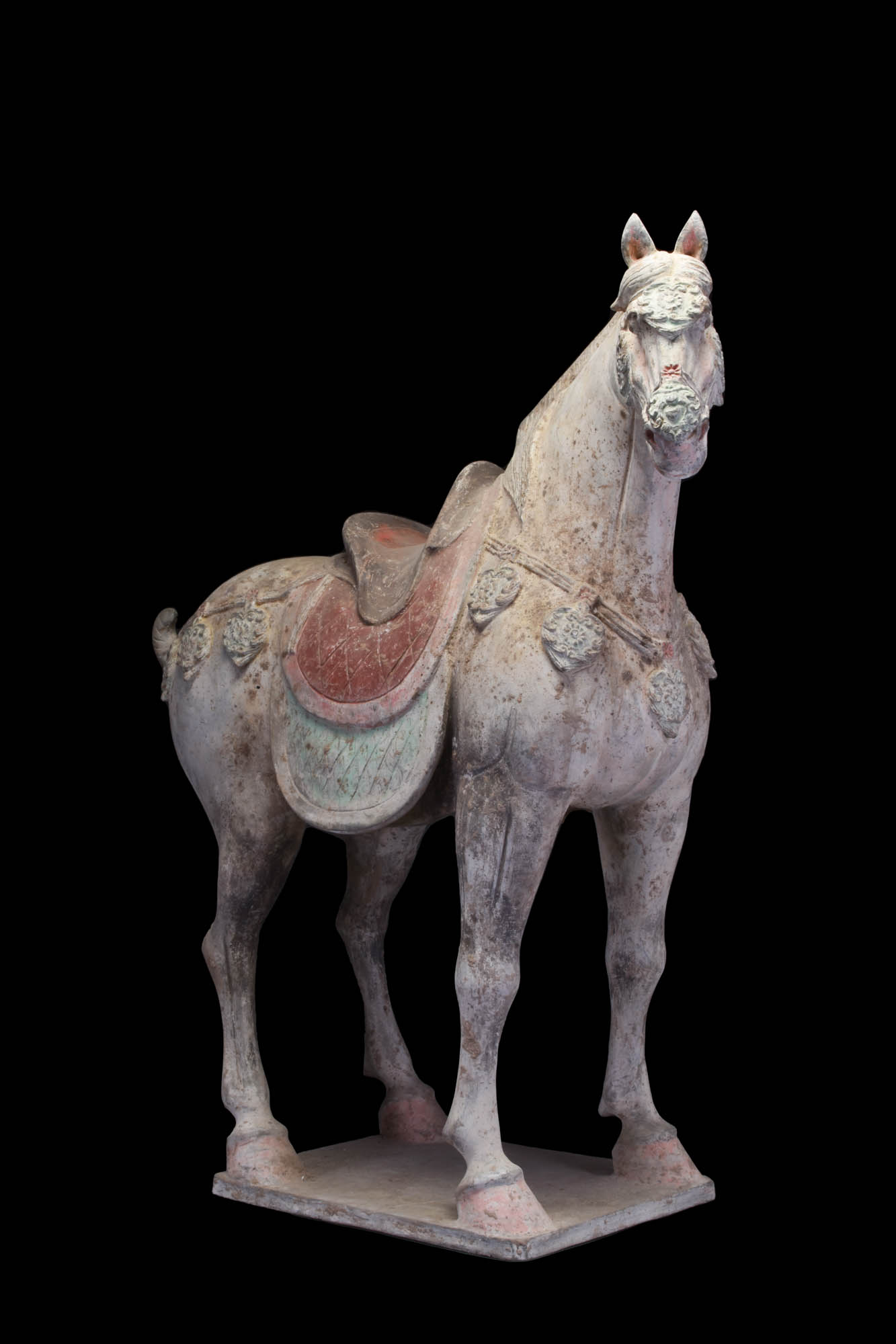 CHINESE TANG DYNASTY TERRACOTTA HORSE - TL TESTED - Image 3 of 7