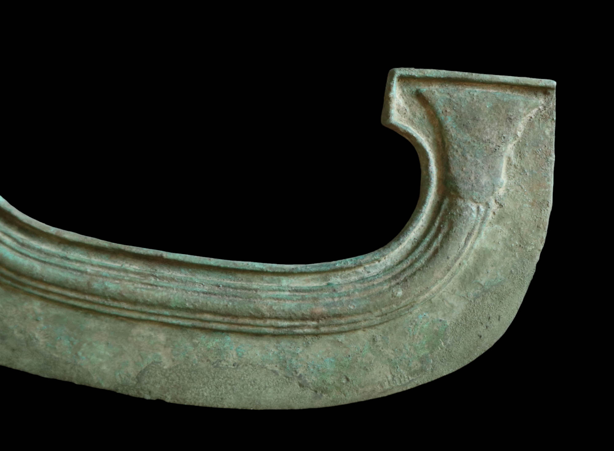 EGYPTIAN CEREMONIAL BRONZE KHOPESH SWORD WITH REPORT - Image 7 of 14